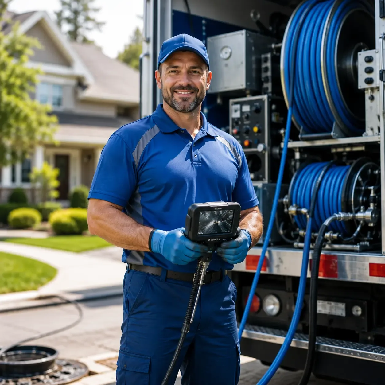 Local outdoor drain cleaning specialists in Grapeville, PA